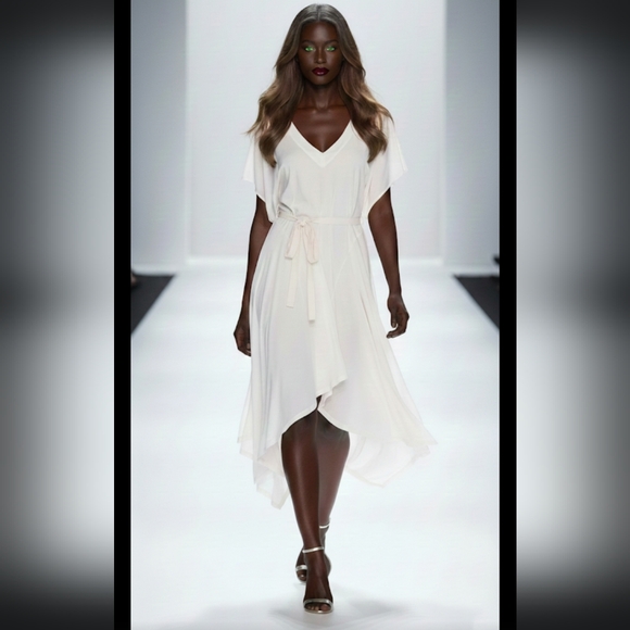 Free People Dresses & Skirts - Free People Cream High Low Dress